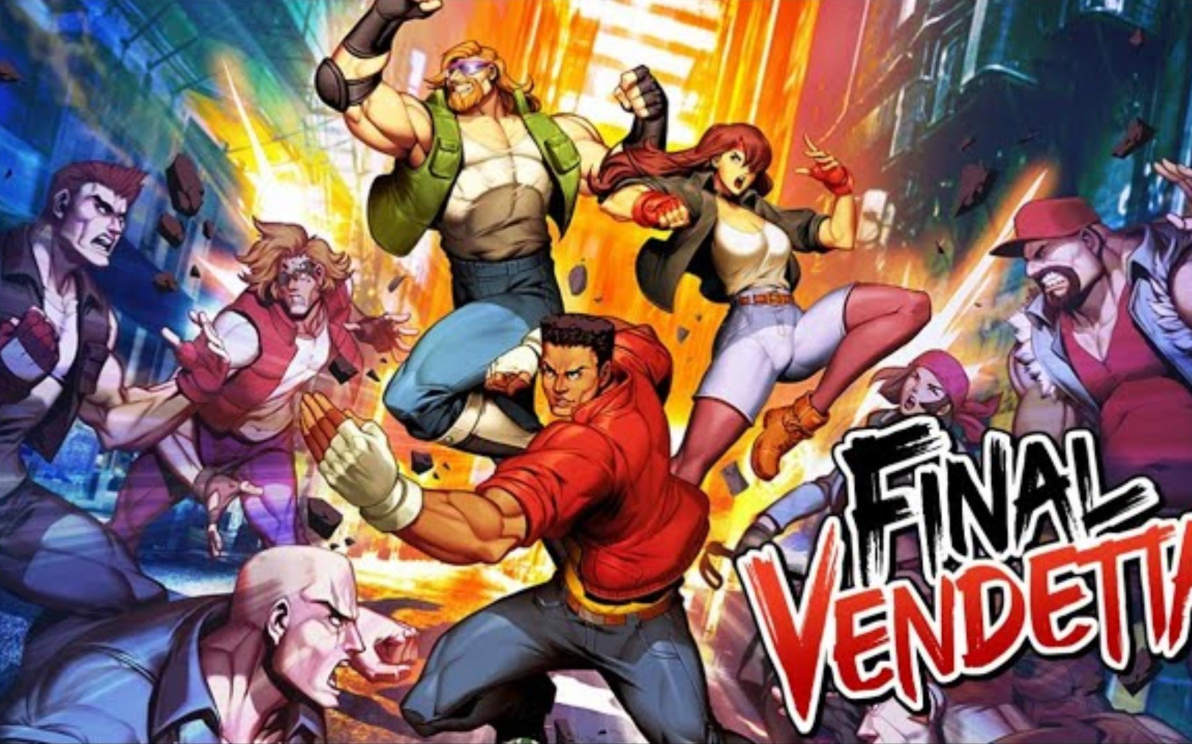 fv像素动作游戏最终复仇finalvendetta宣传视频