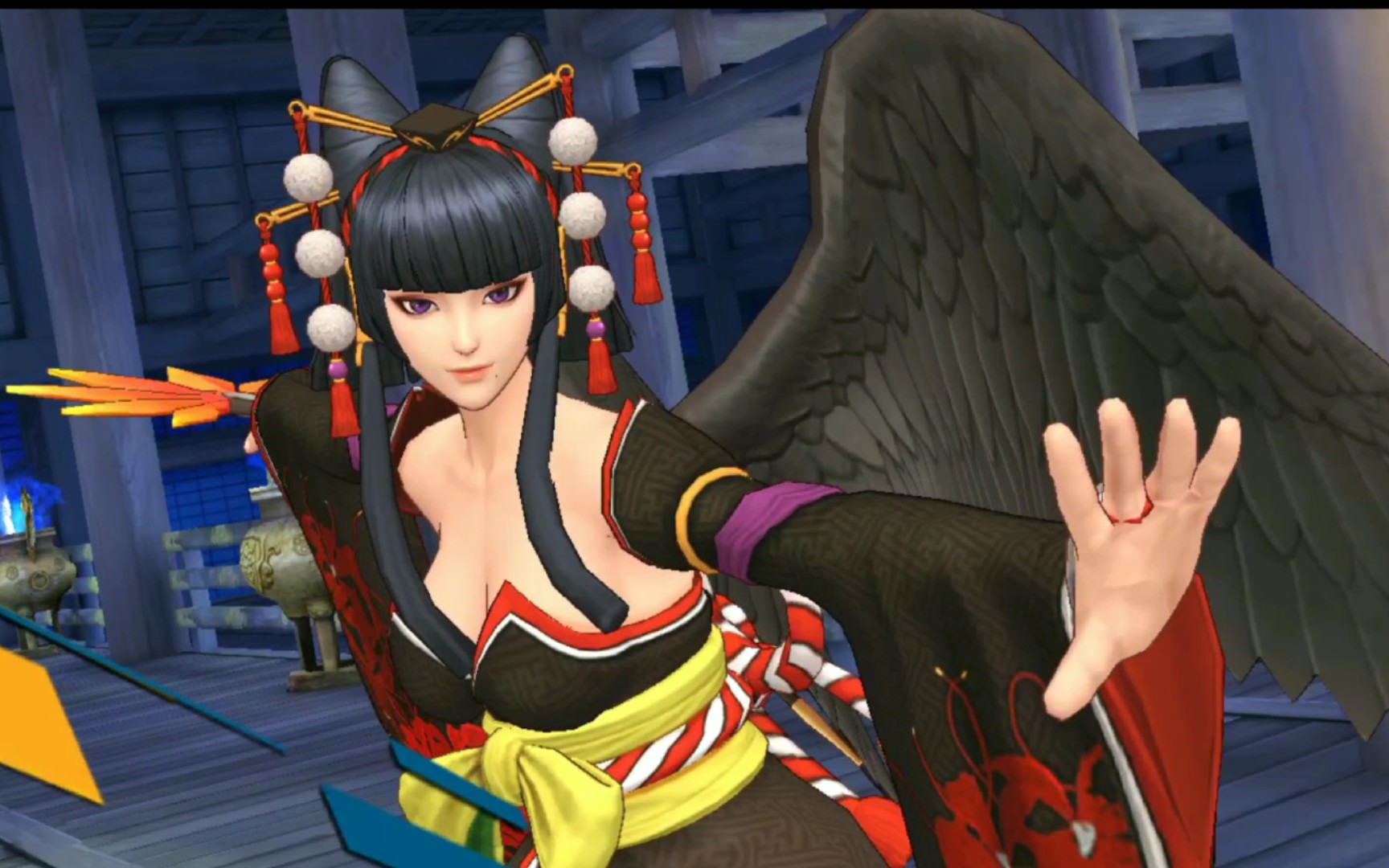 【拳皇全明星】总算能在时速挑战里试玩女天狗常规版了,可是这动作再