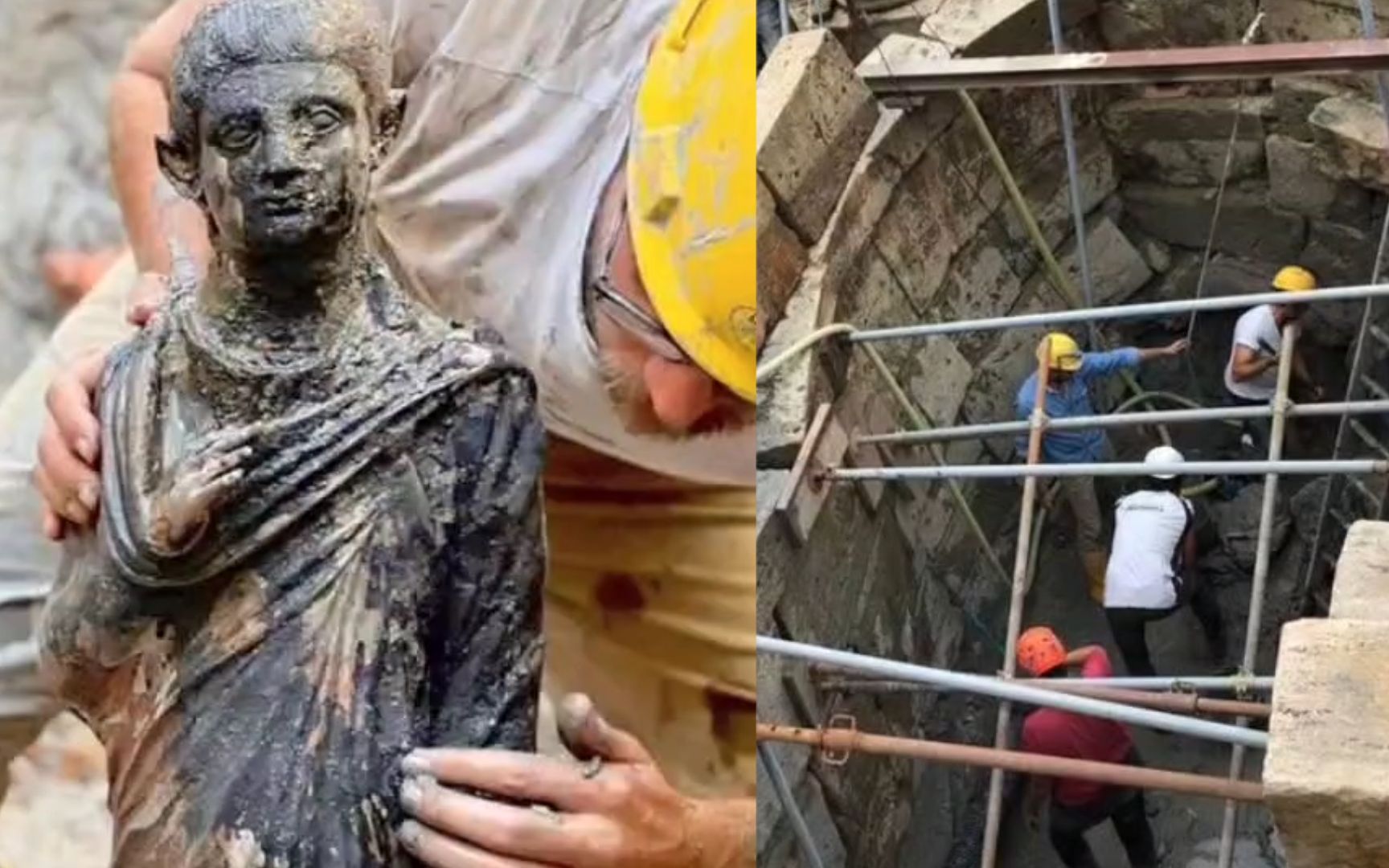 改写历史!意大利挖出2300年前大量青铜器,网友:我不信