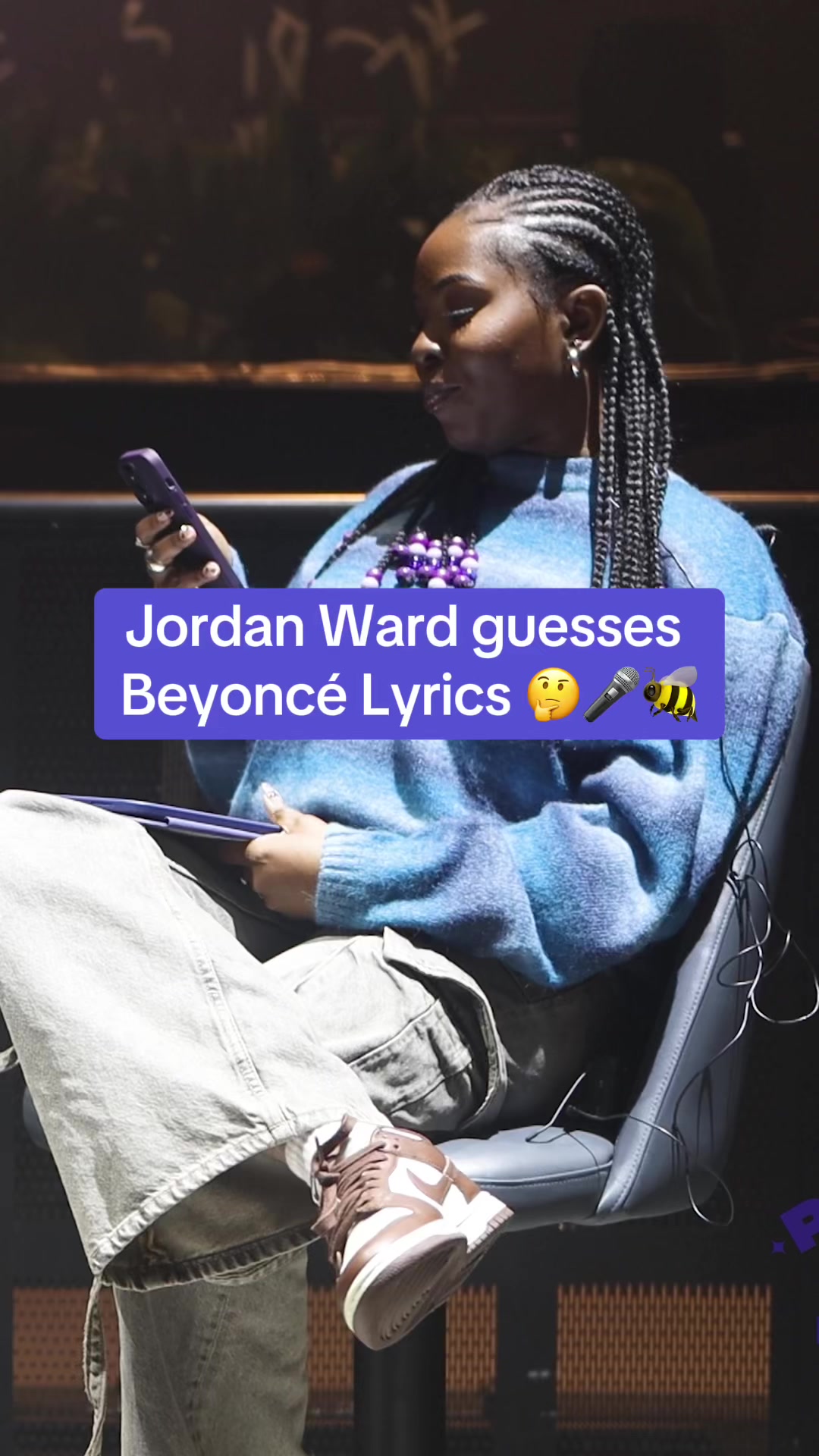 原来乔丹·沃德是碧昂斯的粉丝