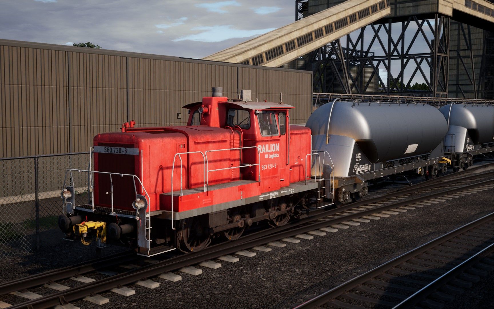 [tsw2]《模拟火车世界2》dlc:鲁尔—锡根北,场景:水泥搅拌机,br363