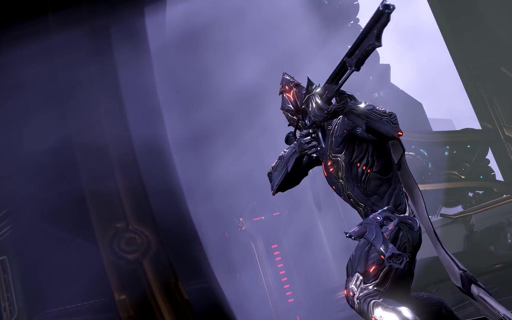 warframe _ excalibur dex skin and helmet