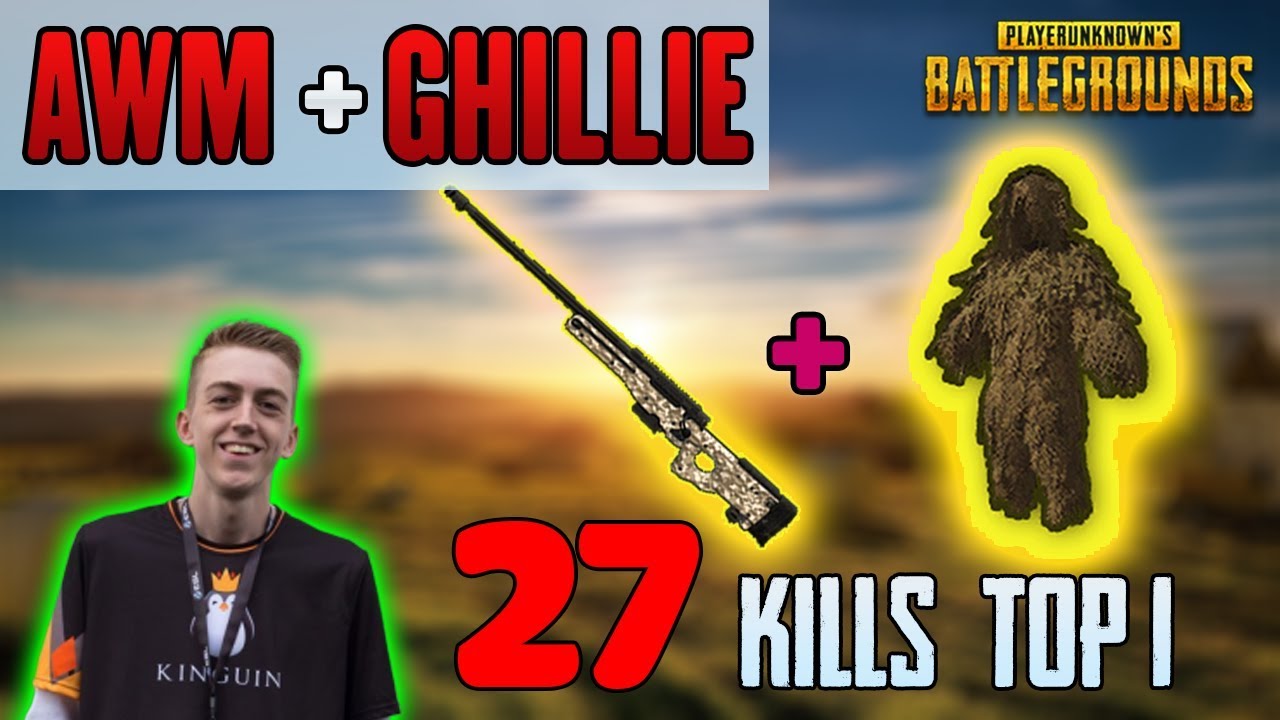 吃鸡时刻#256 awm 吉利服 - ibiza单排艾伦格