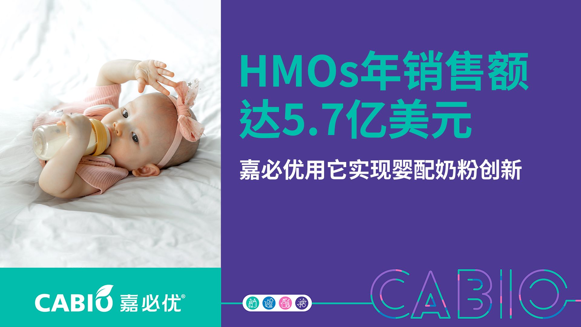 年销售额达5.7亿美元的HMOs有何魔力?嘉必优用它实现婴配奶粉创新!| 嘉必优哔哩哔哩bilibili