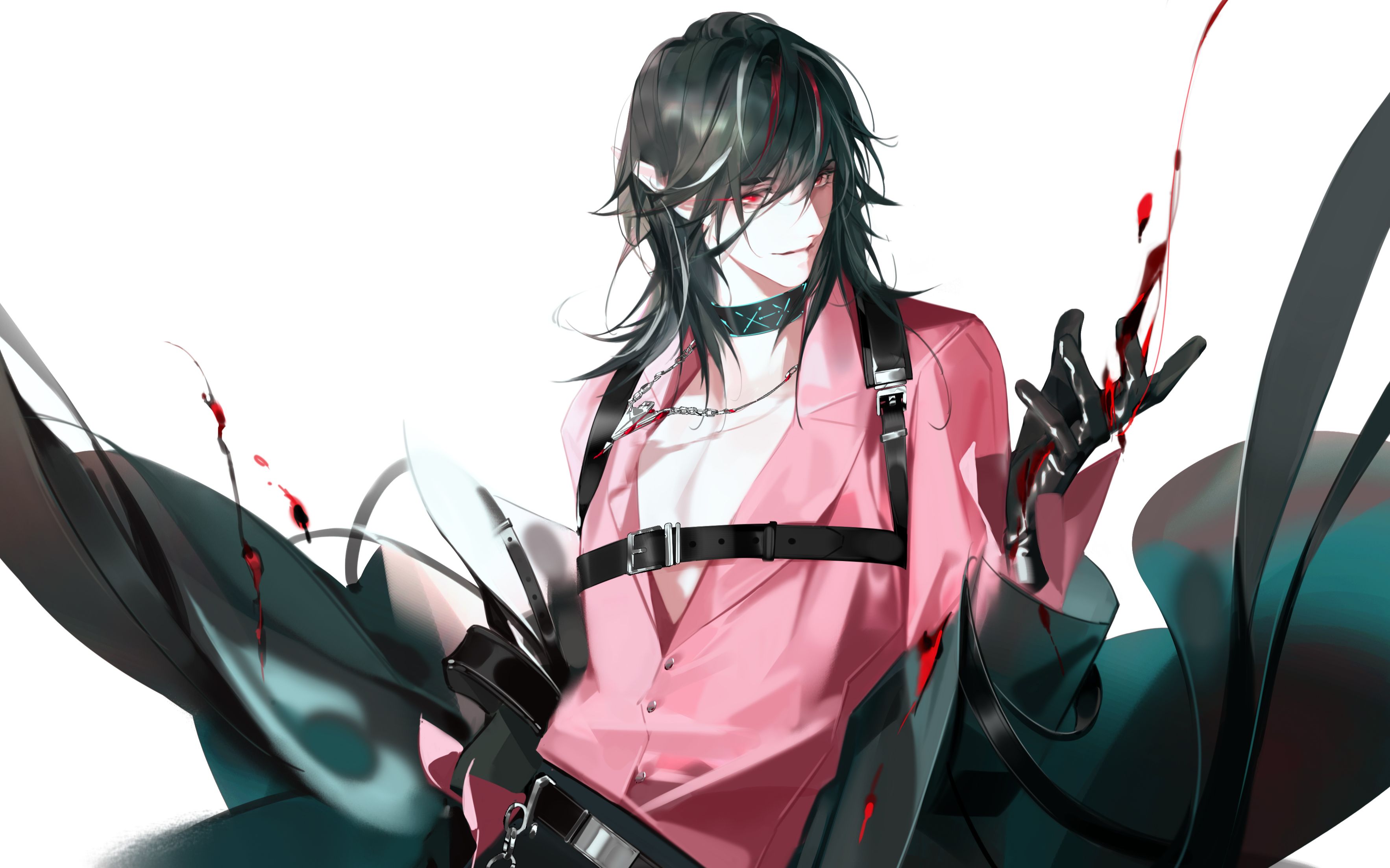 【photoshop】月见夜——粉红性感小野马