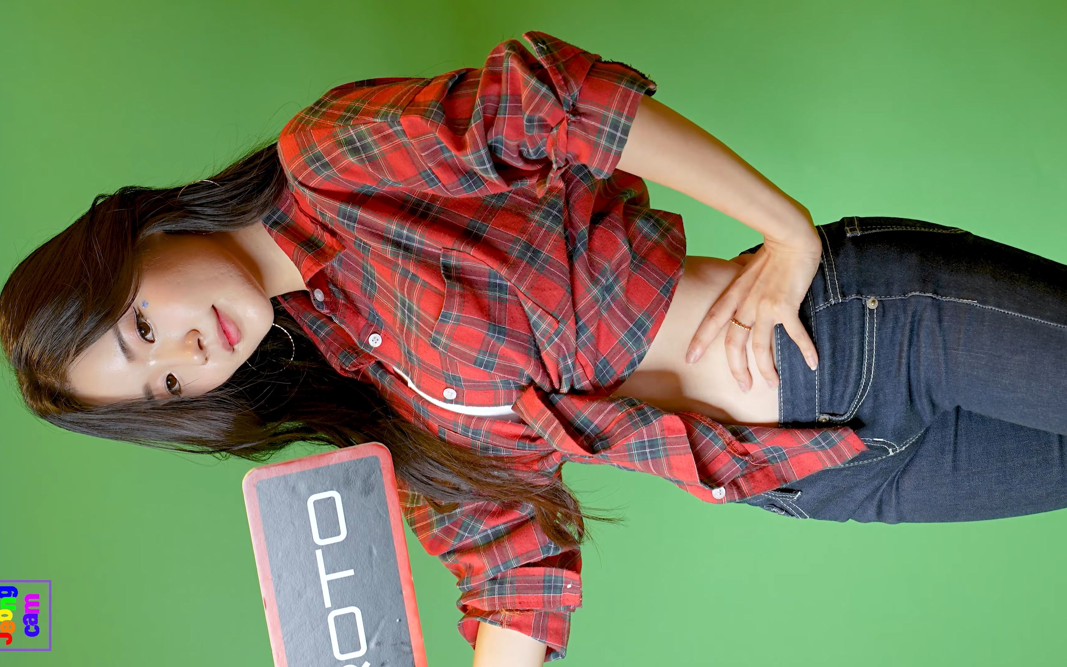 [4k] 洪智恩(车模) - koba国际广播灯光音响展 绿