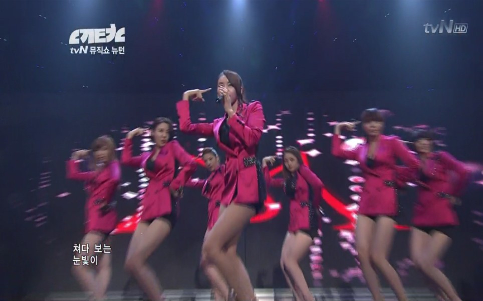 [图][100906 TVN Newton Music Show] Nine Muses - No Playboy