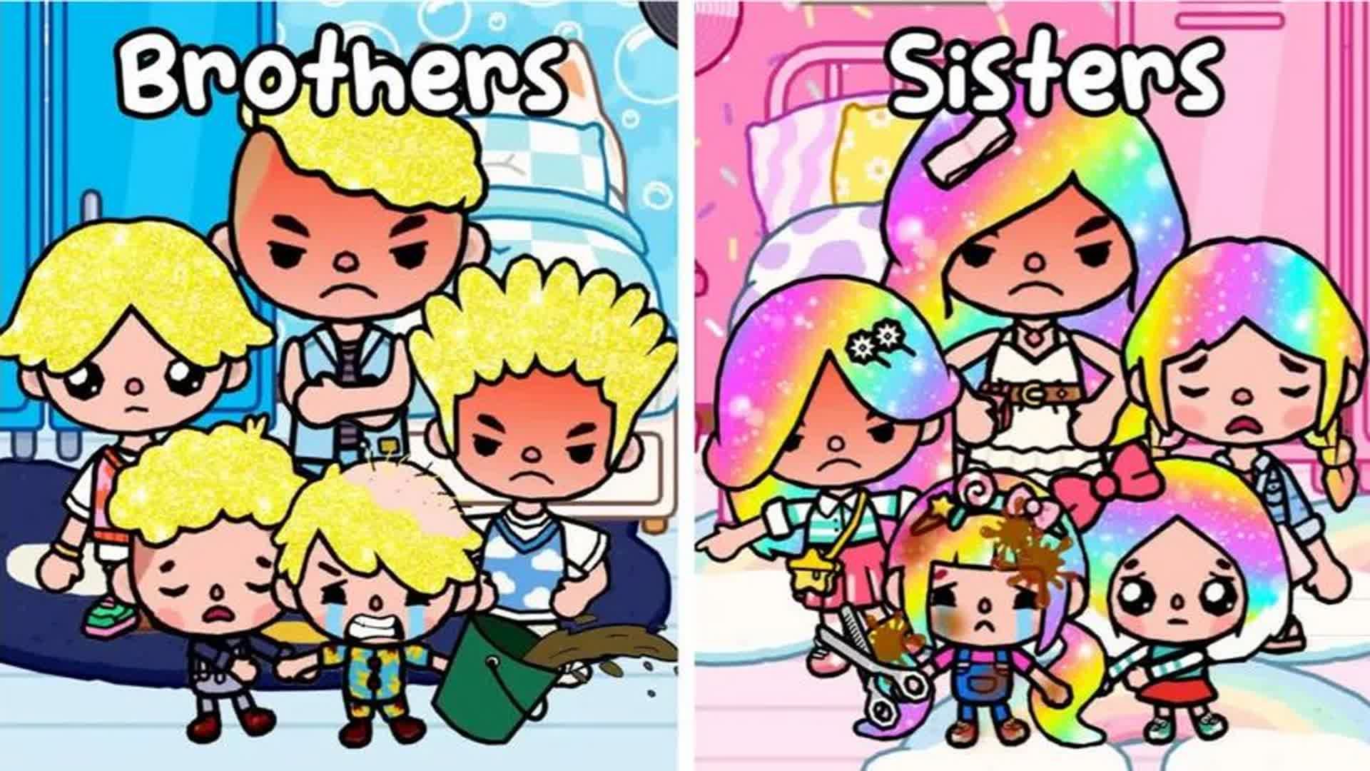 托卡生活世界:当妹妹出生后一切变成彩虹,妹妹被坏人带走快救她