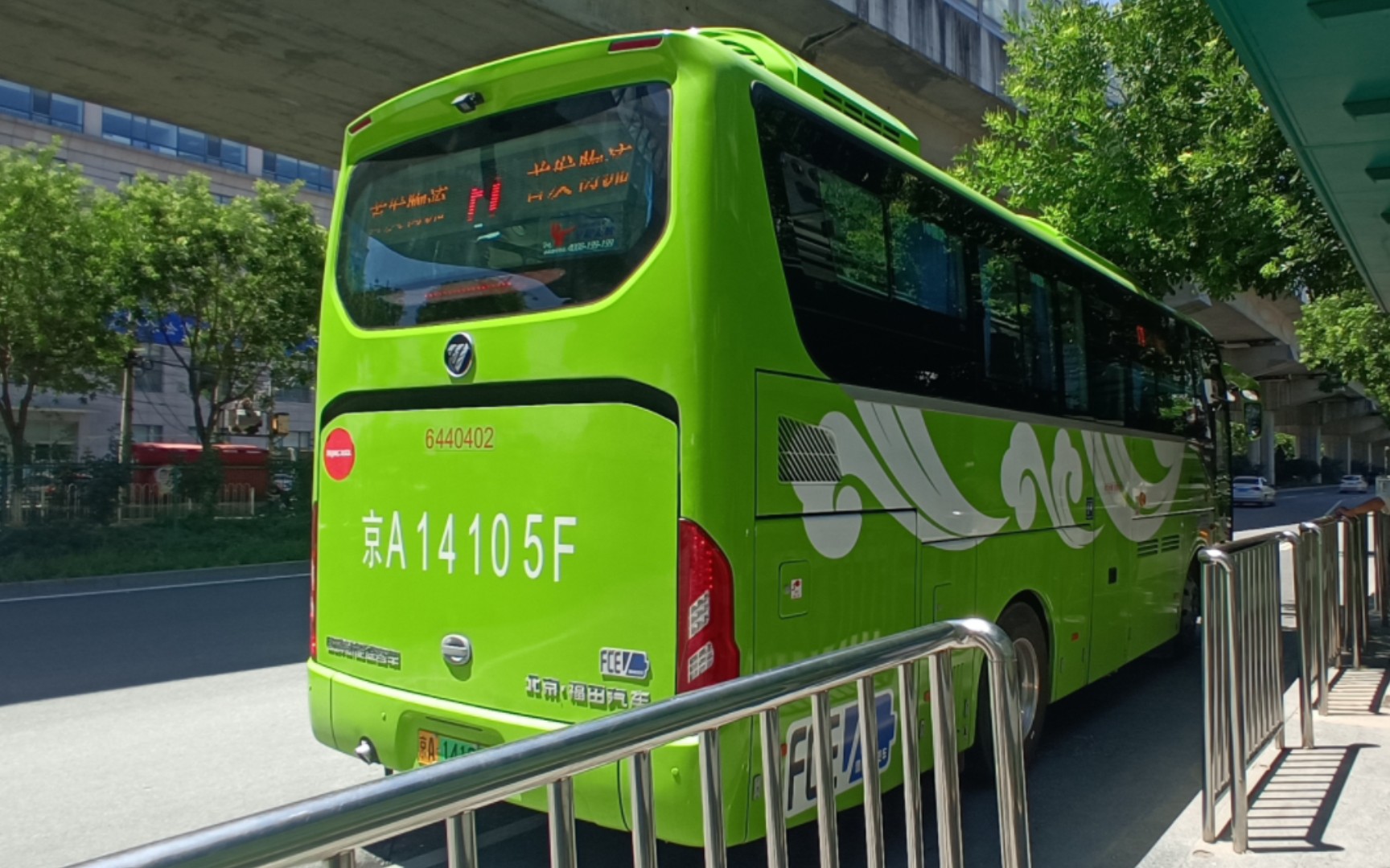 北京公交f1路九米福田小氢弹运行视频