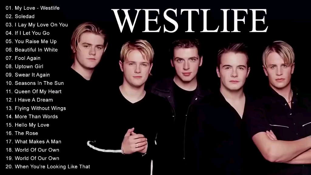 [图]Westlife Best 西城男孩最经典好听歌曲20首