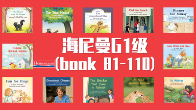 Heinemann ハイネマン　G1　英語　多読本　１１０冊 英语▫绘本】海尼曼G1♫阅读示范(合集▫110集▫完整版