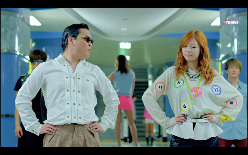 是谁忍不住的跳了起来~psy 金泫雅《江南style》