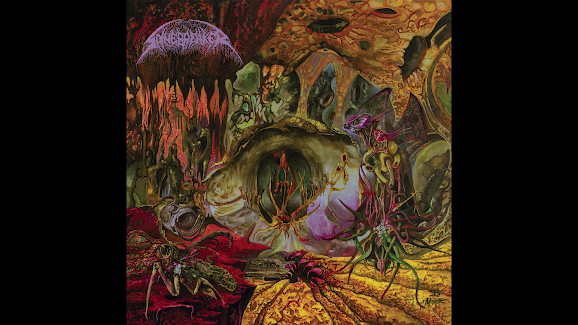 美国死亡金属乐队spinebreaker 2023年ep cavern of inoculated