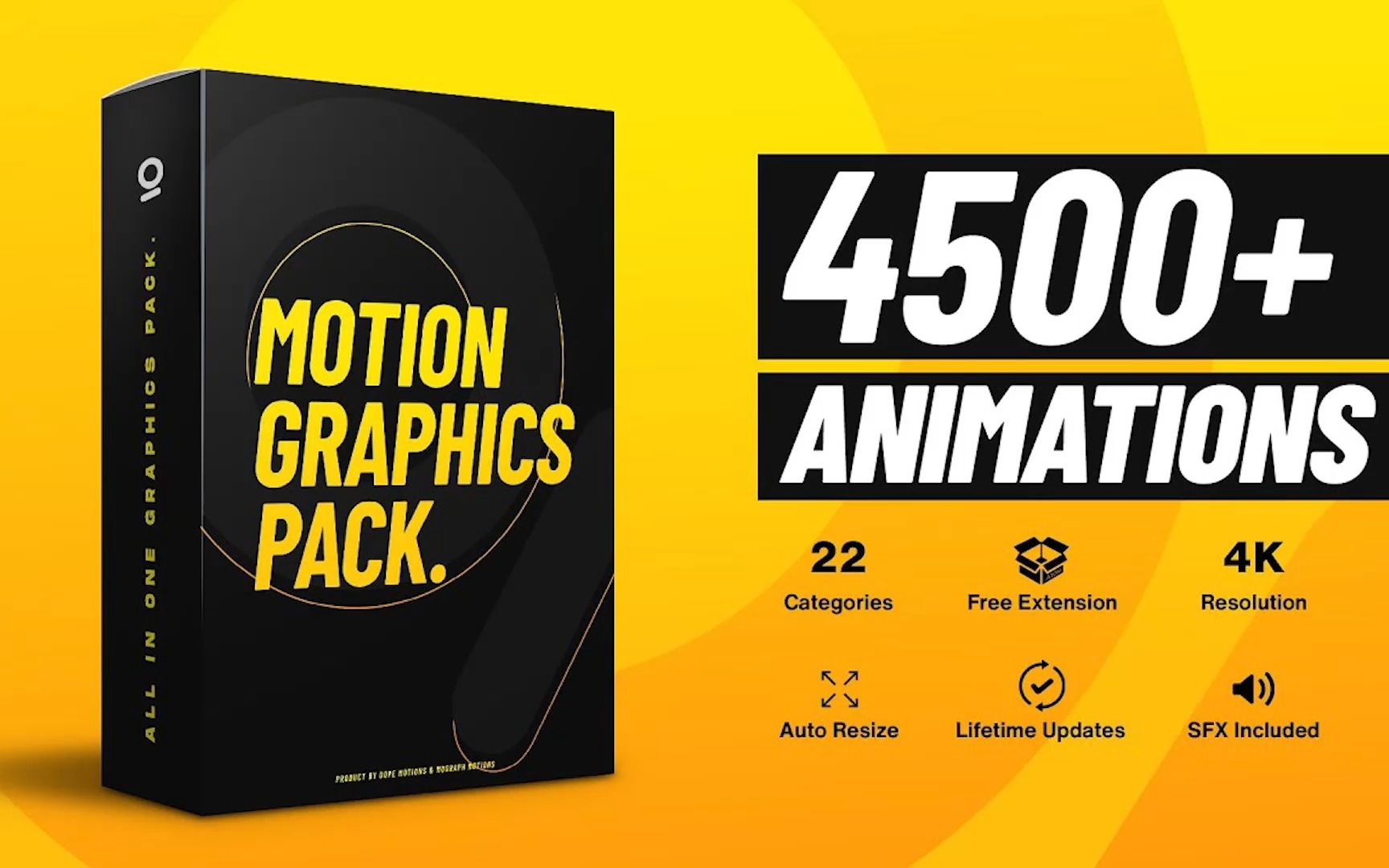 AE插件  4500+ Animations All in One Graphics Pack V5.0 多合一套装图形动画Ae插件哔哩哔哩bilibili