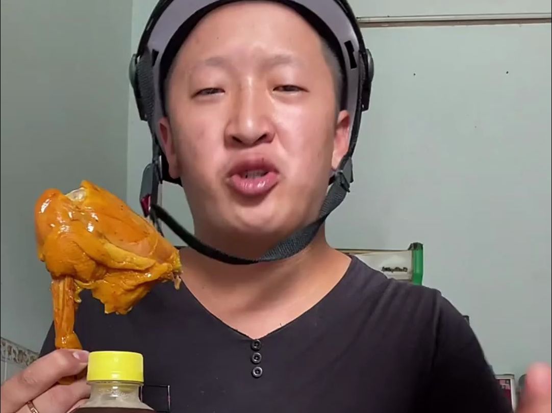 成杰今天练完车,吃个豪华套餐