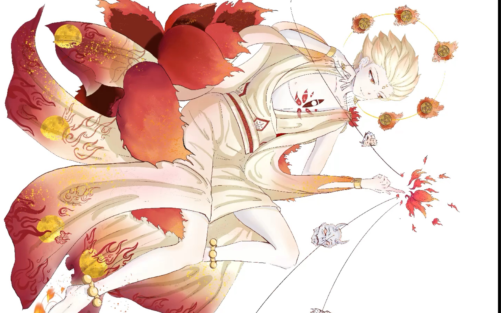 百绘罗衣-红莲业火帝释天