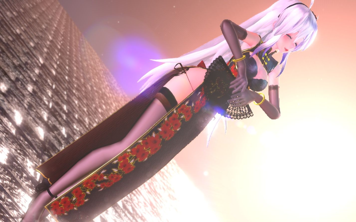 【弱音mmd】回眸一笑百媚生,六宫粉黛无颜色._哔哩哔哩_bilibili