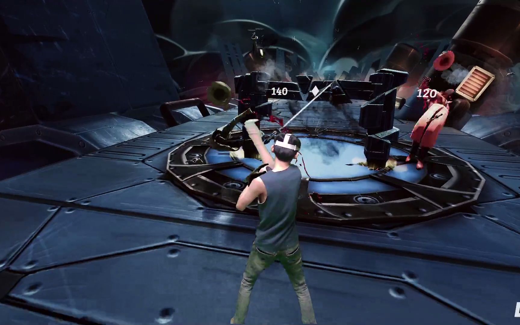 vr游戏ar混合现实枪法剑术拳击都来吧