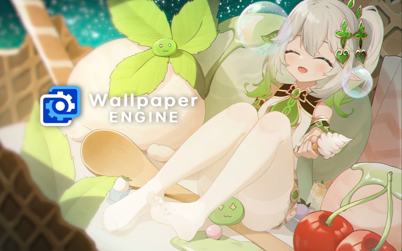 【Wallpaper Engine】纳西妲请你吃雪糕ⷧ𚳨忥沥で𚸦Ž訍手机游戏热门视频