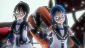 Mmd舰c 凉风五月雨 King 哔哩哔哩 Bilibili