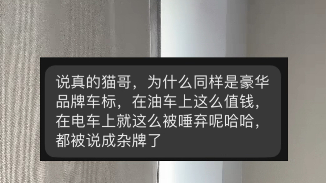 为什么豪华车标在电车上不值钱?哔哩哔哩bilibili