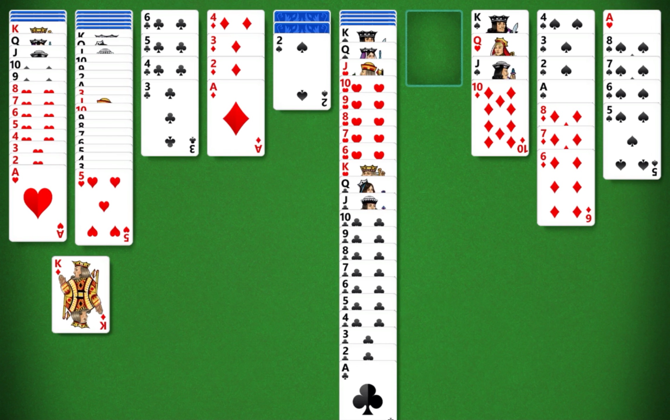 于是我又通关了一次蜘蛛纸牌(依然是四花色特级大师)