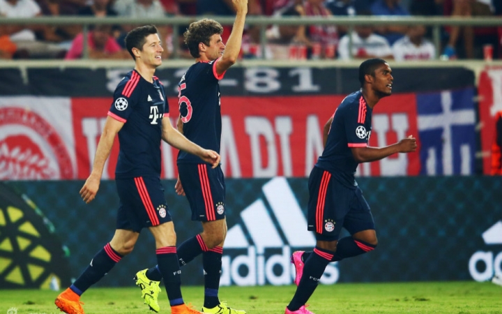 吕彰房雀癫呓跎咸砘,拜仁3-0客胜奥林匹亚科斯