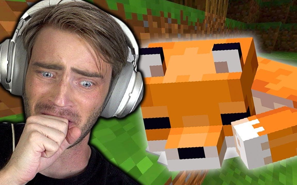 [图]【Pewdiepie中字】我在Minecraft里驯服了一只狐狸！ | Minecraft 第二十七期