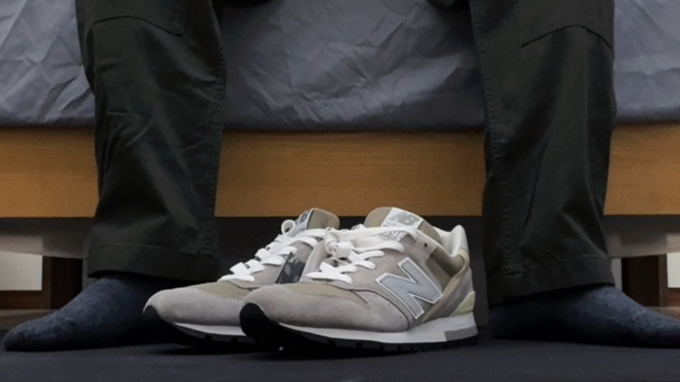 【鞋身展示】New Balance 996 实穿上脚感受哔哩哔哩bilibili