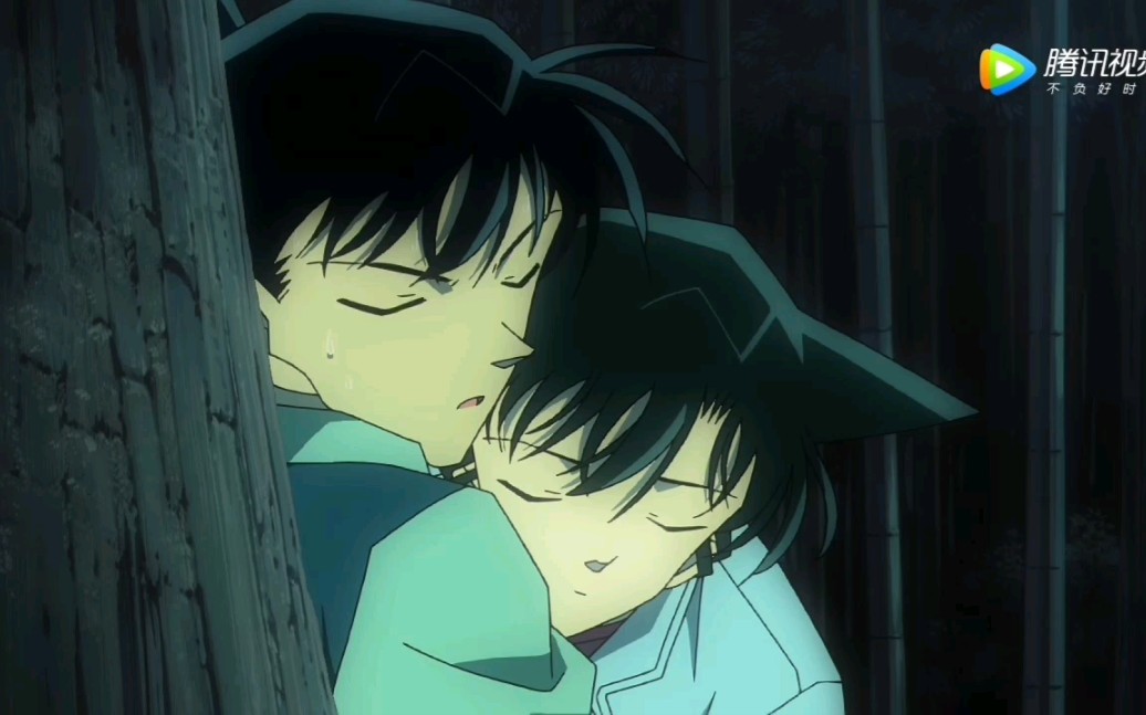 名侦探柯南:新兰好不容易的拥抱,时间总是那么短