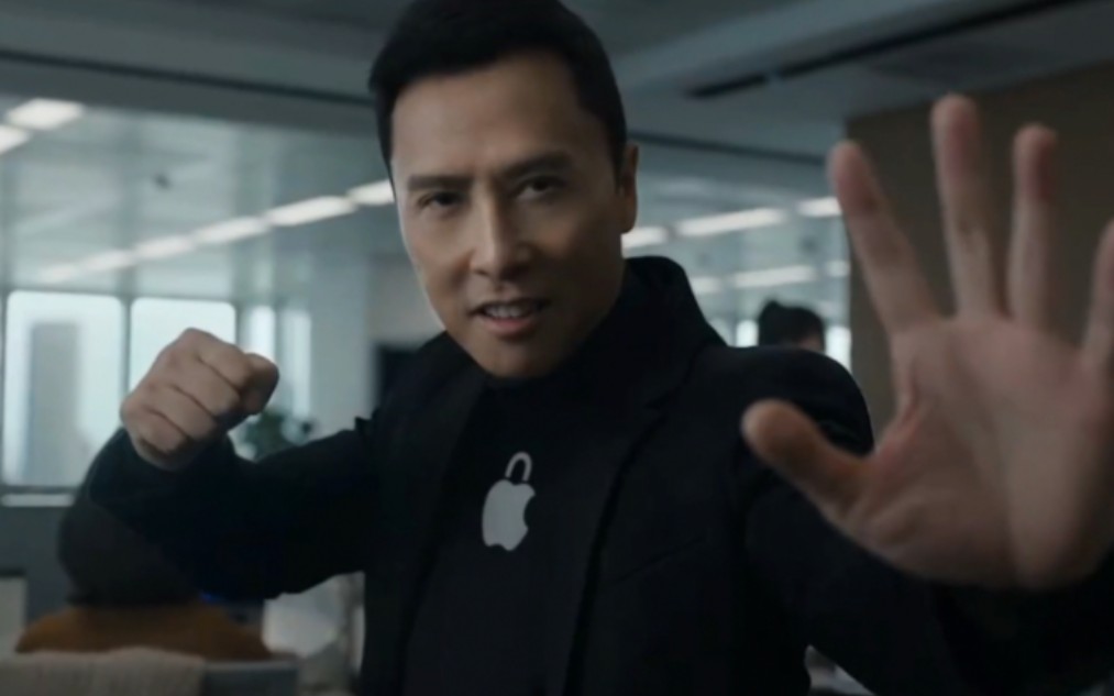 功夫明星甄子丹2023手机新广告:片中大秀功夫