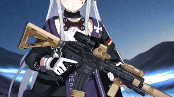 少女前线HK416污图片