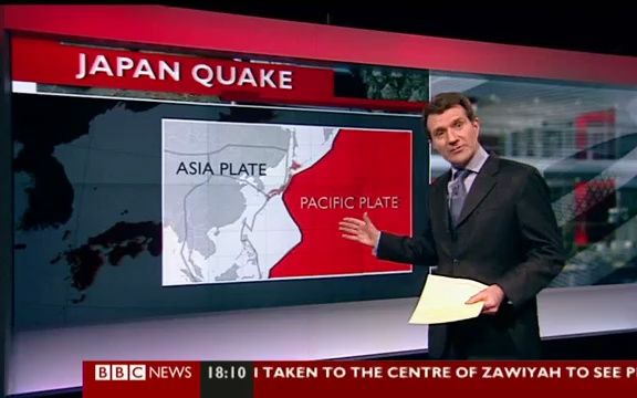 2011年东日本大地震报道(bbc news)