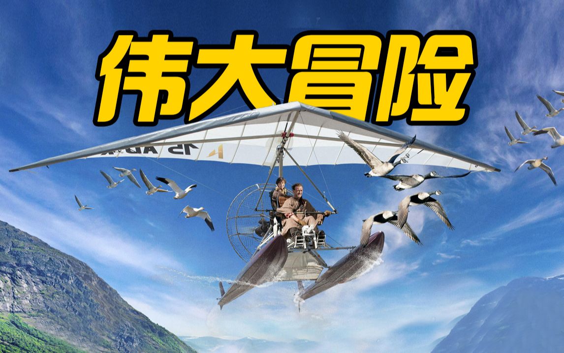 【给我翅膀】14岁男孩开飞机带野雁迁徙,从此内心住进广袤的天空!哔哩哔哩bilibili