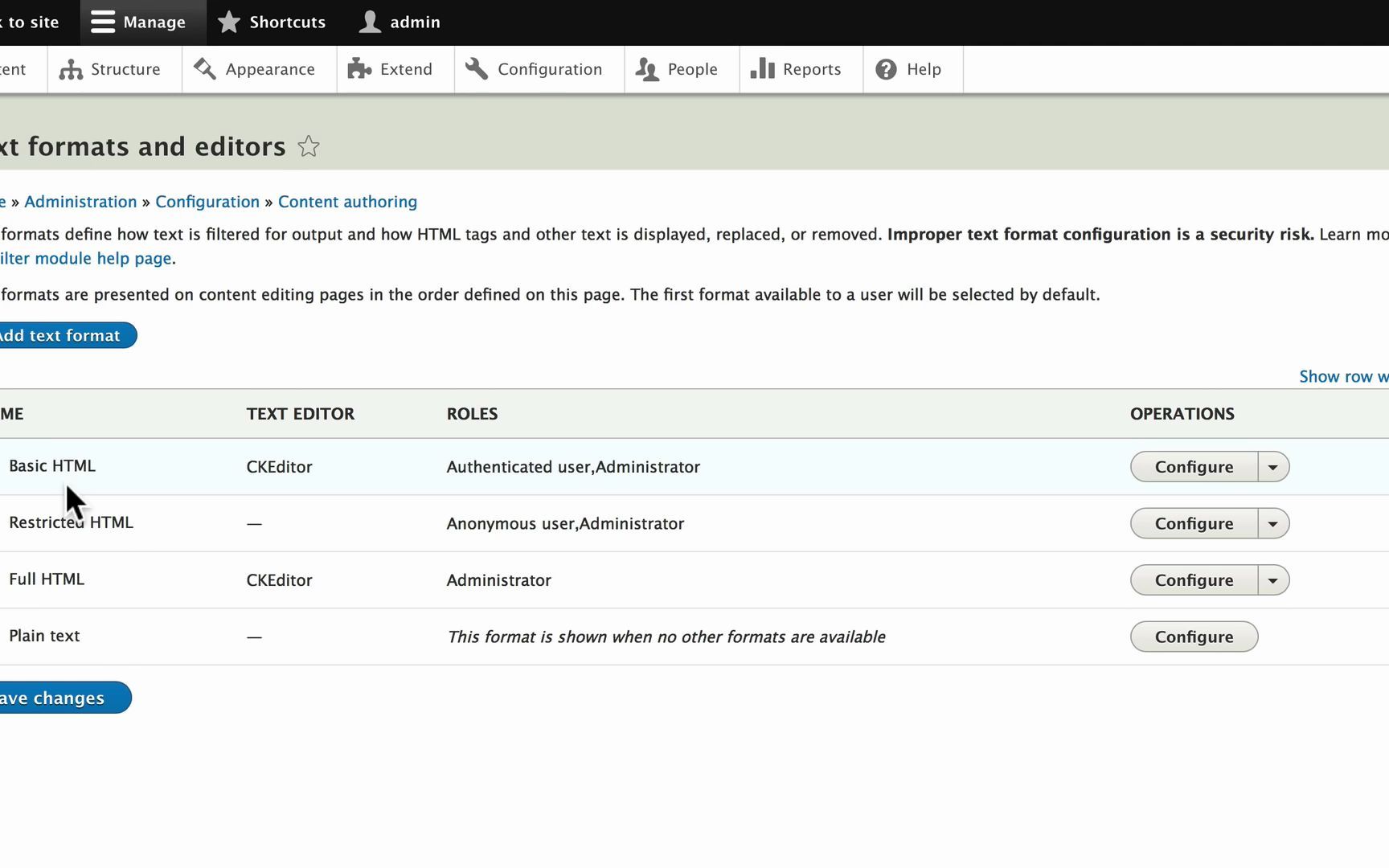 Drupal 8 Beginner, Lesson 21 Configuring CKEditor哔哩哔哩bilibili