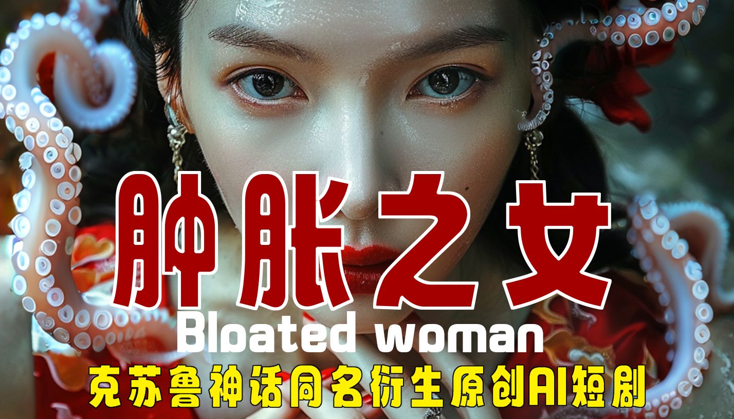 克苏鲁原创同名衍生AI短剧《肿胀之女》【AI影像大赛奇幻赛道】哔哩哔哩bilibili