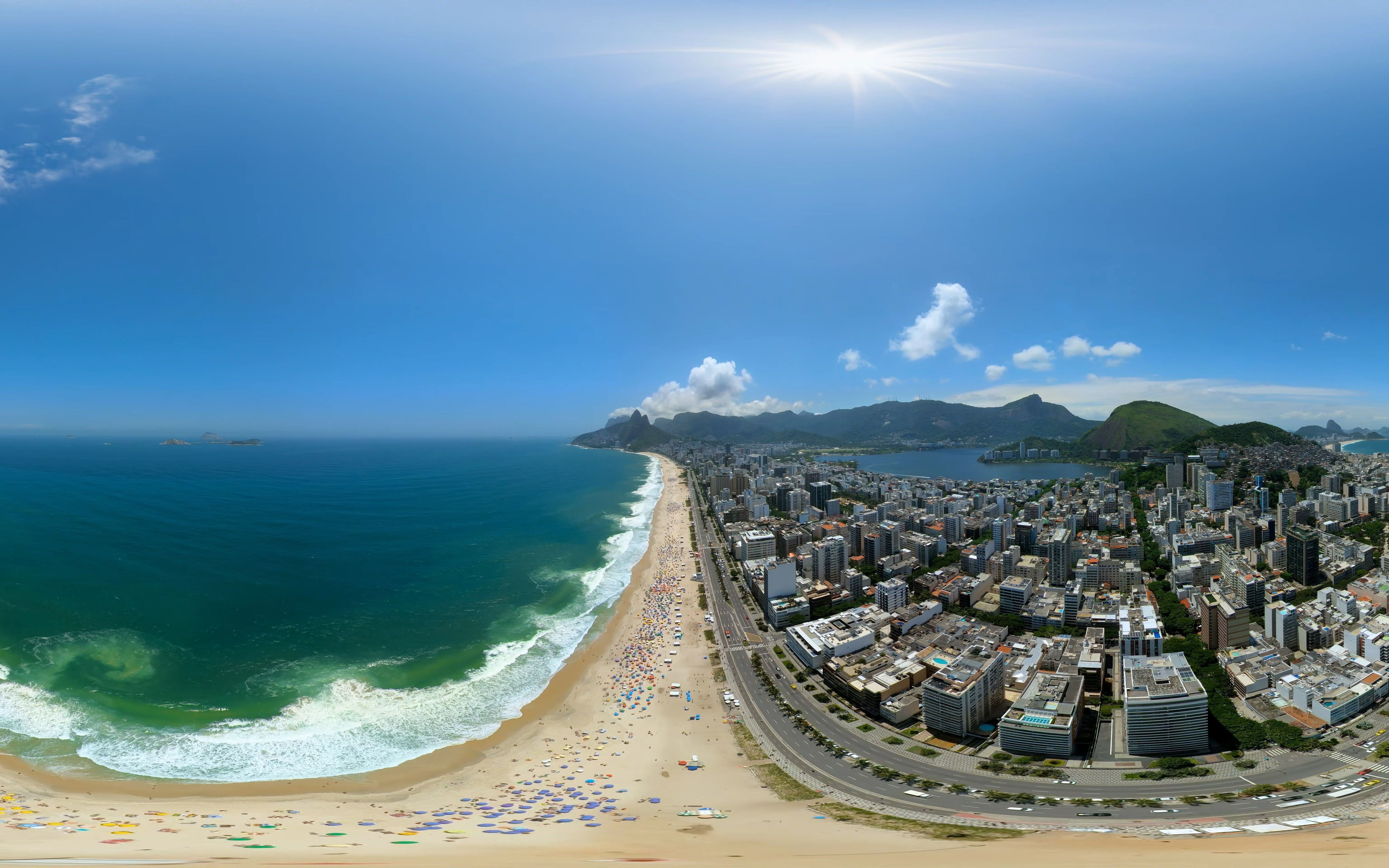 巴西里约热内卢的海滩