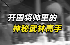 开国将帅里的武林高手：“南拳北腿”各有代表，周总理文武双全