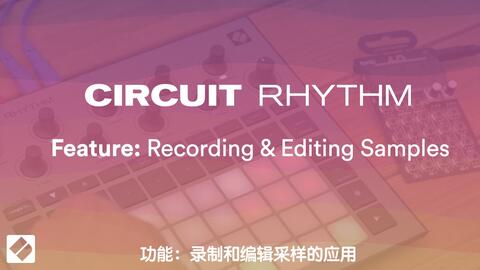 Circuit Rhythm功能篇：录制和编辑采样的应用 哔哩哔哩 bilibili