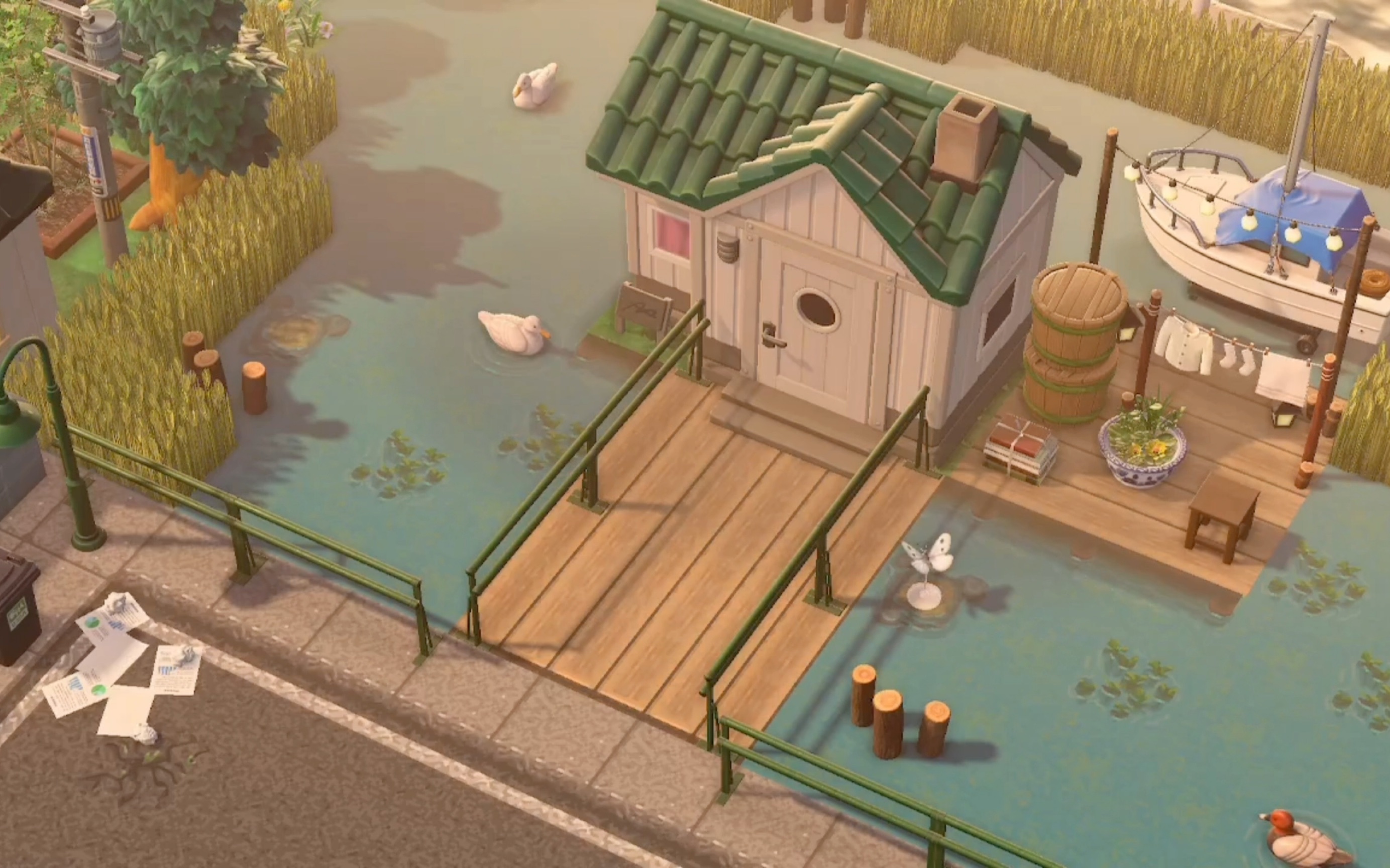 动森|zara太太的海滨小镇,完美度假小岛.