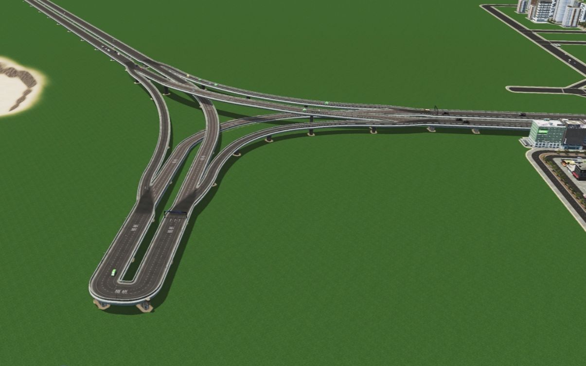 【城市:天际线】零城#18:手撸三向立交