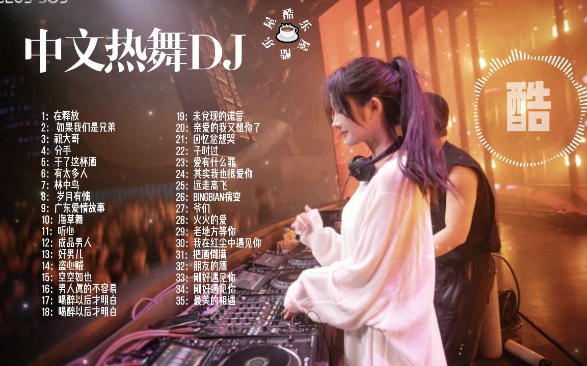 【酷乐屋】精选高质量中文热舞dj舞曲 抖音最火车载 劲爆夜店音乐