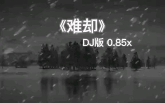 [图]我用过最多次的音乐:难却DJ0.85倍速