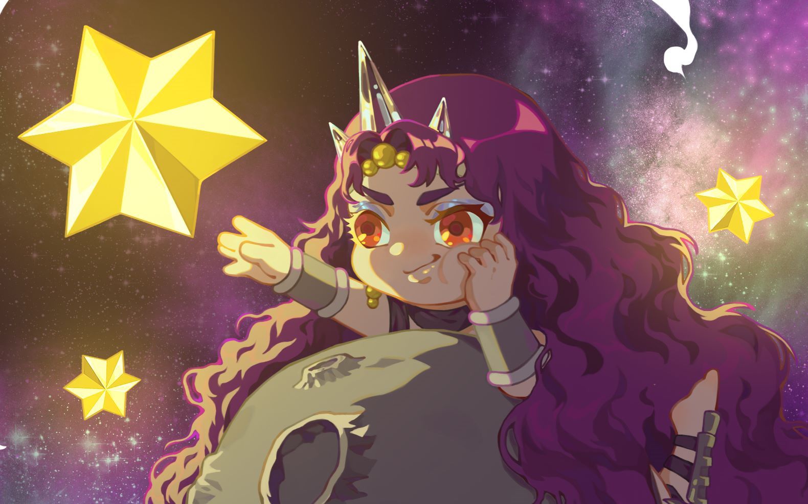 【绘画过程】【jojo】卡兹的快乐太空生活