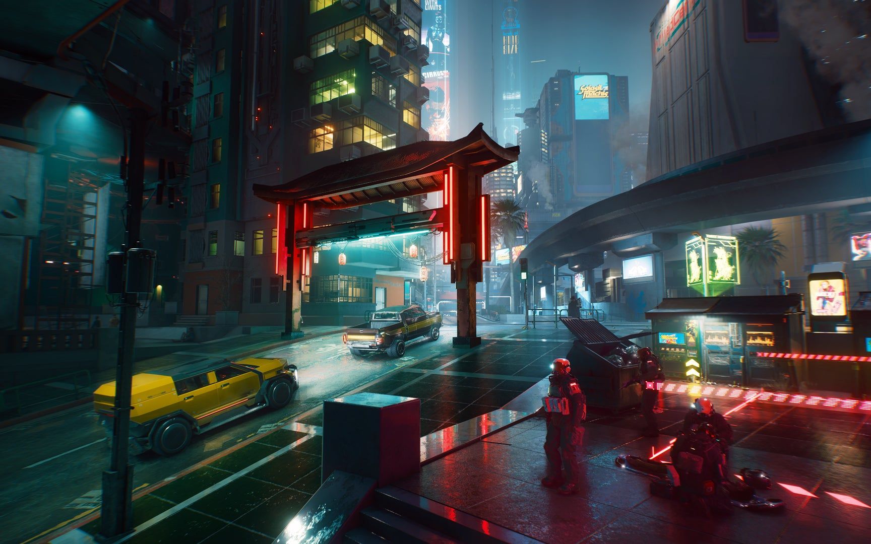 【 6750gre 4k游戏测试】赛博朋克2077最高画质(关闭光追)