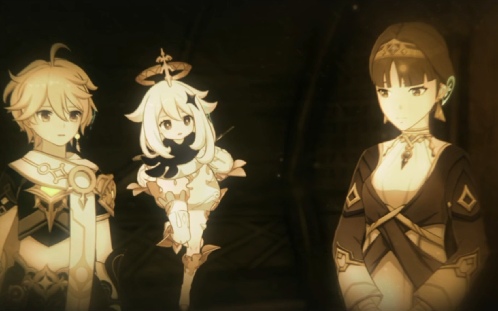 当你看到迪娜泽黛要走和又回来时的反应