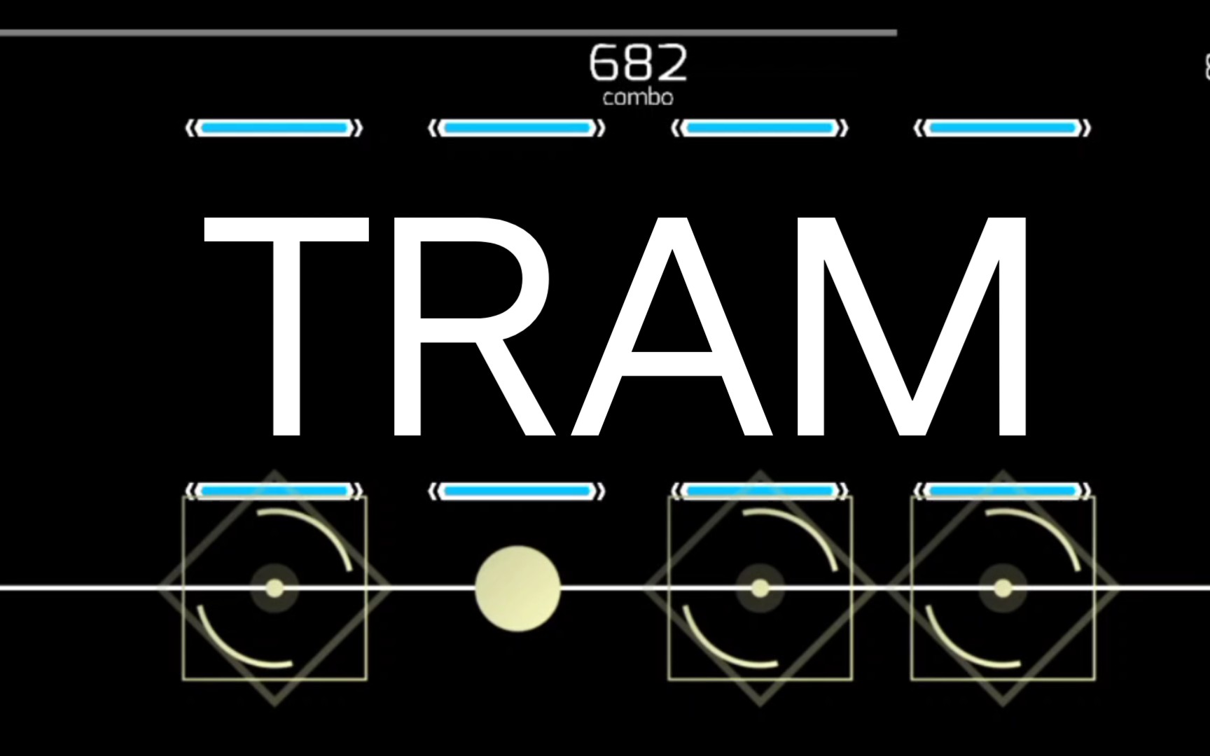 [图]【锁屏可打】TRAM 自制4k谱面