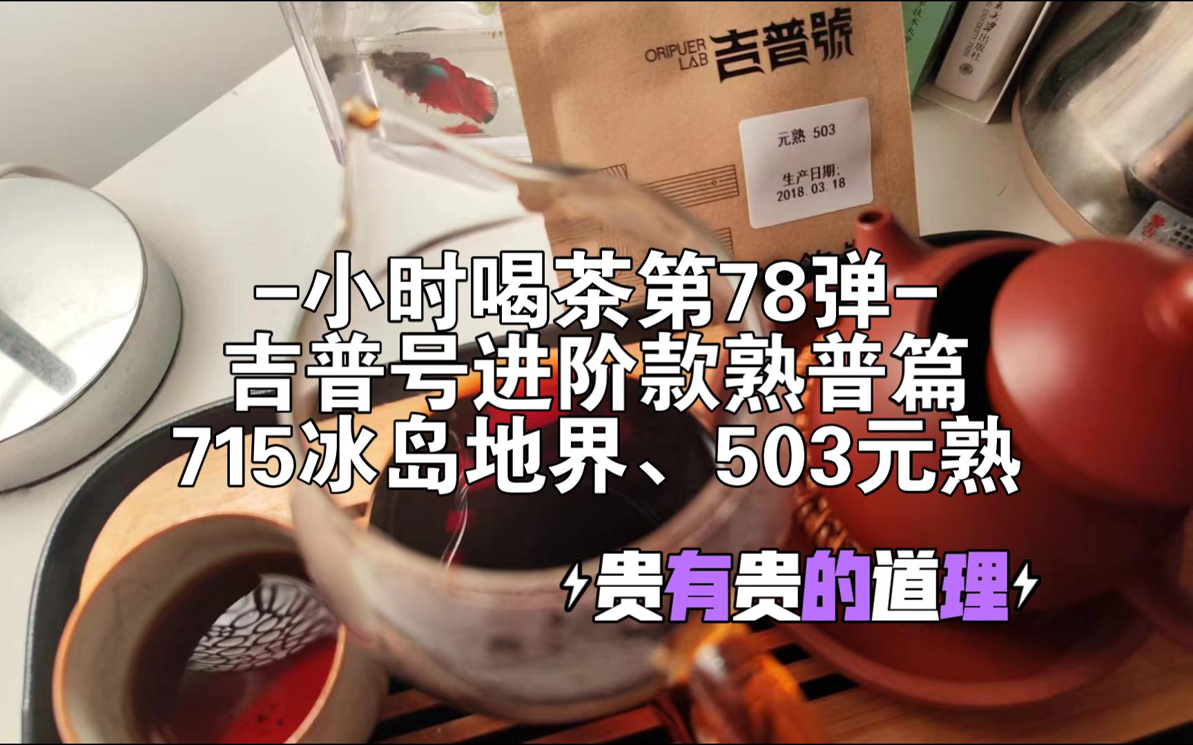 小时喝茶第78弹——吉普号进阶款熟普篇(715冰岛地界、503元熟)哔哩哔哩bilibili