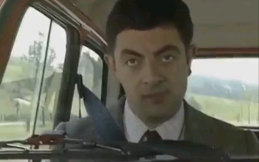 [图]憨豆先生Mr bean:开车考试，神一般的车技