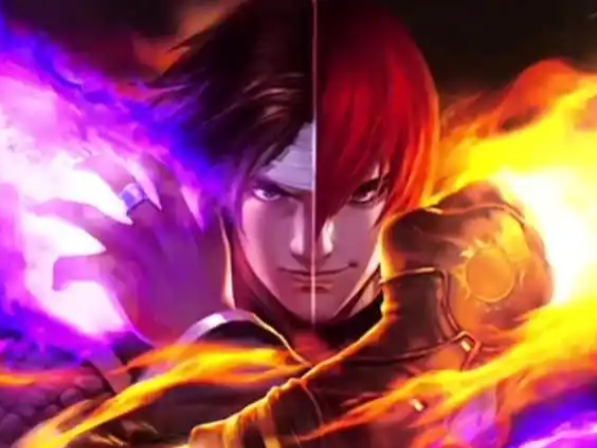 草薙京八神庵宿命之战